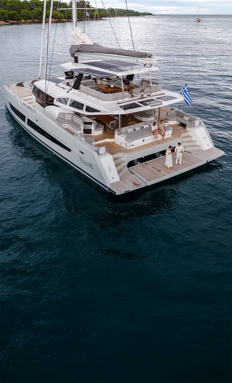 Fountaine-Pajot-Emmys-Poros-flagship-thira-80-greece-boat-show